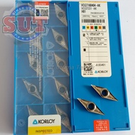 1pcs ALUMINUM VCGT insert160404-AK KORLOY VCMT160404 New kinyis-kinyis