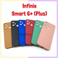 Silikon Candy Infinix Smart 6+ Plus Softcase Warna Case Polos