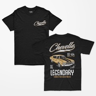 CAR T-SHIRT - Smiths Clothing Legendary Chevelle SS 454 Muscle Car