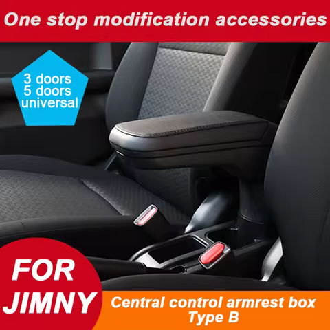 For Suzuki Jimny Gen JB74 JB64 Armrest Box Retrofit Parts Storage Box Interior For Suzuki Jimny JB74