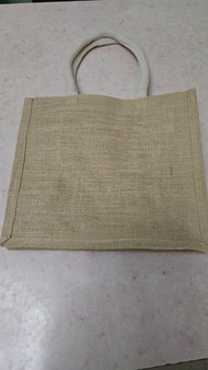 b5 Muji黃麻袋,購物袋