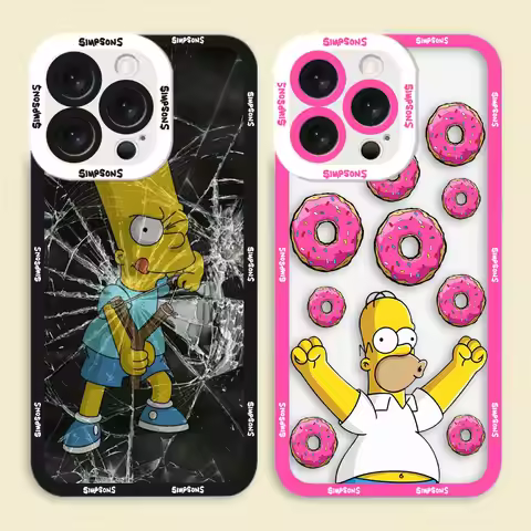 Lucky The S-Simpsons Cover Clear Phone Case For Redmi Note 15 14 13 12 11 11T 11S 10 9 10S 9S 8 Pro 