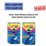 LIBRESSE MAXI WINGS/MAXI NON WINGS