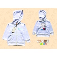 Hololive gawr gura shark children's zipper hoodie jacket