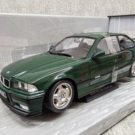 Solid 1/18 BMW M3 E36 COUPE GT 1995 Alloy Car Model Two Doors