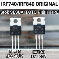 MOSFET IRF740 ORIGINAL IRF840 IRF 740 IRF 840 8A/ 10A 400V/ 500V/