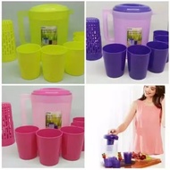 ANABELLE INFUSED/ 5-GLASS TEAPOT SET YEP0