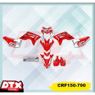 Decal crf150 full body decal crf150 decal crf150 supermoto motorcycle sticker crf150 cool motorcycle