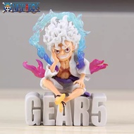 9cm One Piece Figures Luffy Gear 5 Anime Figure Luffy Nika Gk Statue Figurine Model Pvc Doll Collection Ornament Toys Gift