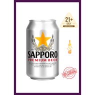 Sapporo Premium LAGER Beer Can 320ML 5ABV
