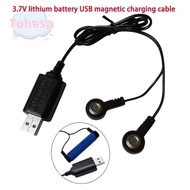TOHESP 1Pcs Battery Charging Cable, 3.7V 4.2V Magnetic Lithium Battery Charger, Durable Universal US