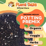 Plant Talks Potting Premix Plant Soil for Vegetable and Herbs Plants Light and Airy Premium Premix S