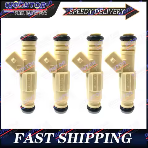 4PCS 0280155868 Fuel Injectors Nozzle For Ford Buick Holden Chevrolet GM V8 LS1 LT1 5.0 5.7 L 377cc 
