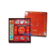 大黑松小倆口-禮香炮燭喜糖禮盒香燭禮炮 (2盒／1組)