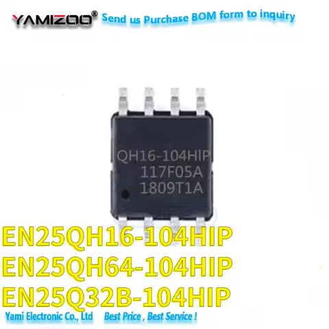 5PCS EN25Q32B-104HIP EN25QH16-104HIP EN25QH64-104HIP SOP8 SMD SOP EN25Q32B EN25QH16 EN25QH64