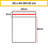 100pcs Self Adhesive Plastic Bag OPP Material Self Adhesive Thicker / Transparent OPP Plastic Bag Wi