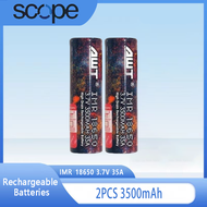 AWT 18650 battery 3500mah 35A rechargeable lithium ion battery