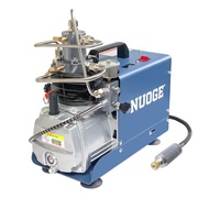NUOGE 4500Psi 300Bar PCP Air Compressor AUTO-STOP  High Pressure Compressor for Scuba Diving Tank Fi