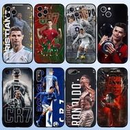 for iPhone 5 5s SE 6 6s 6 7 8 Plus SE X XR XS 17 Air Pro Max Cristiano Ronaldo 8Y1 Soft Black TPU Ph
