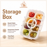 Food Container Box Refrigerator Food Storage Box Multipurpose Container for Fruit, Vegetables and Sp