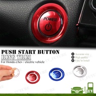 For Honda City Civic e:HEV Push Start Button Ring Cover CRV HRV e:n1 Push Button Knob Switch Decorat