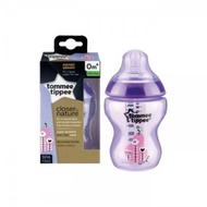 Tommee Tippee 260ml (9oz) Closer To Nature Decorated (Purple Pear)