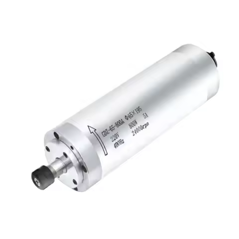 Water Cooling Spindle Motor High Speed Woodworking Motor For CNC Engraving Machine 800W 1.5KW 2.2KW