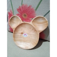 K036 Layana Baby Dinner Plate Mahogany Mousemiki