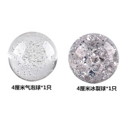 【保证质量】Feng Shui Wheel Rockery Accessories Bubble Ball Feng Shui Ice Crack Ball Glass Ball Fountain Water Plate Landscape