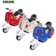 COOLGIRL Mini Motorcycle, Inertia Pull-back Motorcycle Model, Portable Vehicle Toy Miniature Diecast