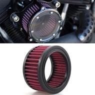 Motorcycle Universal Replacement Air Cleaner Intake Filter For Harley Sportster Xl 883 1200 48 2004-2018