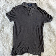 Dark Gray polo ralph Shirt With Blue Horse Embroidery Label S