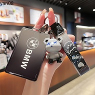 TPU Car Key NFC Card Remote Fob Case Cover Shell Holder Protector Keychain For BMW IM1 3 5 7 Series 