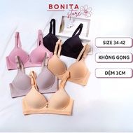 Sister hood Women's Bra Rimless Soft Latex Natural Breast Enhancement Bonita QR102