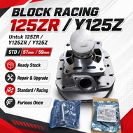 Block 125ZR Y125ZR Y125Z 57mm STD Racing Block Furious Once Cylinder