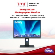 BenQ SW240 24" Photographer Monitor | 5ms | IPS Panel | 1920x1200 | sRGB 100% | DCI -P3 95% | Adobe 