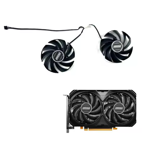 Cooling Fan 87MM PLD09210S12HH DC12V 0.40A 4-Pin Graphics card fan For MSI RTX4070 RTX 4060 4060 Ti 