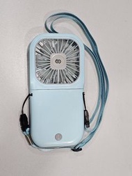 免手 調節角度 手提電風扇 超輕 超靜音 風量大 風扇仔 頸掛風扇 迷你風扇 手提風扇 口袋風扇 便攜風扇 隨身風扇 行山 遠足 露營 移動電源 electric fan multi angle, s