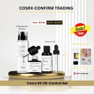 Free 92 Cream+Mask - Cosrx 23%RX-Oil Control(Niacinamide 20ml + Vitamin C 23%+6 Peptide Serum 150ml)