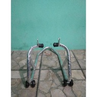 PROMO!!! Standar Paddock Motor Bebek Stainless
