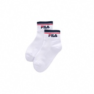 FILA 基本款薄底短襪-白色 SCY-1003-WT