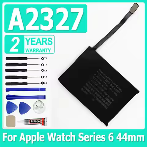 303.8mAh New Replacement Watch Battery A2327 For Apple Watch Series 6 44mm High Quality Watch Batter