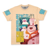 Snorlax V3 Pokemon Streetwear T-ShirtSnorlax V3 Pokemon Streetwear T-shirt