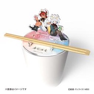 【通販代購】7net限定 機動戰士鋼彈 水星的魔女 蘇萊塔 米奧琳涅 東洋水產泡麵 壓克力泡麵蓋 附筷架 0627