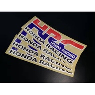 Honda Racing Car&amp;Motor Sticker (Reflective Print &amp; Cut Sticker)