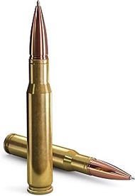 50 BMG Real Authentic Brass Casing Refillable Twist Pen - Tactical Gift Box Included