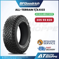 BFGoodrich All-Terrain T/A KO3 20" 305 55 R20 4X4 4WD (1 Tire)