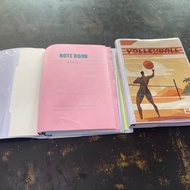 8 division BInder/ filler notebook paper