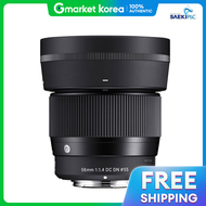Sigma | Genuine Sigma C 56mm F1.4 Dc Dn for Sony E-Mount