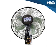 HAG® Solar Wall Fan (BK) 16 with remote SWF-66R